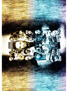 Постер DRABS А3 Рэпер Rap Gods (Draw)