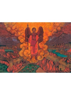 Постер DRABS A2 Рерих Николай Константинович, Ангел Последний