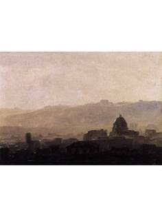 Постер DRABS A2 Валансьен, Пьер-Анри де, View of Rome in the Morning