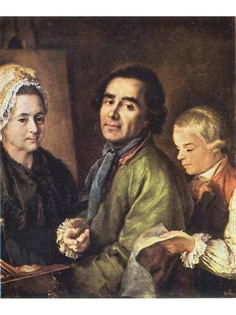 Постер DRABS A3 Антропов Алексей Петрович, А.П.Антропов с сыном, перед портретом жены