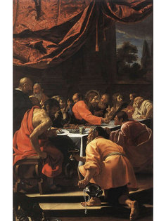 Постер DRABS A2 Вуэ, Симон, Тайная Вечеря