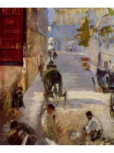 Постер DRABS A3 Мане, Эдуар, Дорожные рабочие на улице Берн