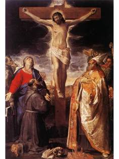 Постер DRABS A2 Аннибале Карраччи, Crucifixion