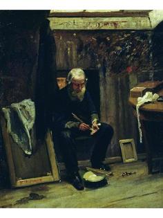 Постер DRABS A3 Сведомский Павел Александрович, В мастерской художника