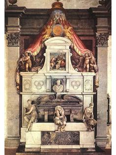 Постер DRABS A3 Джорджо Вазари, Monument to Michelangelo