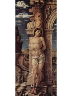 Постер DRABS A3 Андреа Мантенья, Св. Себастьян