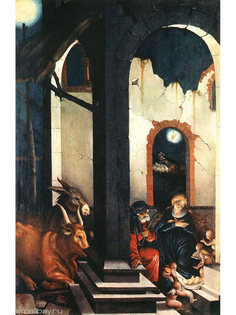 Постер DRABS A2 Ганс Бальдунг, Рождество Христово