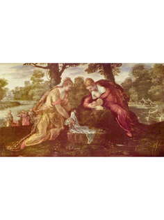 Постер DRABS A2 Тинторетто, Нахождение Моисея