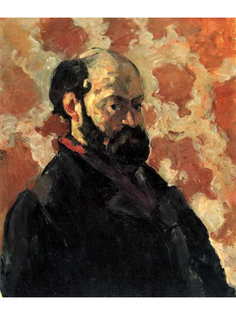 Постер DRABS A2 Сезанн, Поль, Автопортрет на розовом фоне