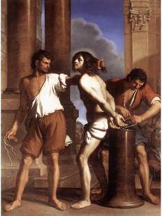 Постер DRABS A3 Джованни Франческо Гверчино, The Flagellation of Christ