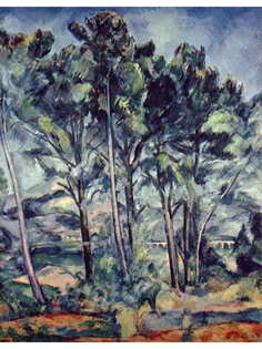 Постер DRABS A3 Сезанн, Поль, Пинии и акведук виадук