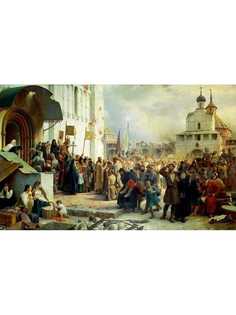 Постер DRABS A2 Верещагин Василий Петрович, Осада Троице-Сергиевой лавры