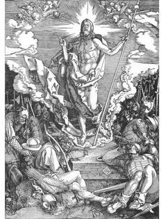 Постер DRABS A2 Альбрехт Дюрер, Воскресение