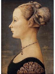 Постер DRABS A3 Пьеро дель Поллайоло, Portrait of a Girl