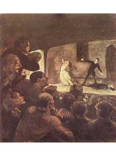 Постер DRABS A3 Домье, Оноре Викторьен, Мелодрама