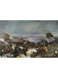 Постер DRABS A2 Коцебу Александр Евстафьевич, Сражение под Нарвой 19 ноября 1700 года