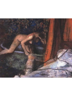 Постер DRABS A3 Дега, Эдгар, Ванна
