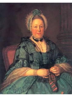 Постер DRABS A3 Аргунов Иван Петрович, Портрет Толстой