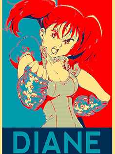 Постер DRABS A3 Diane