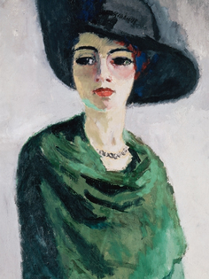 Постер DRABS А2 Кес ван Донген - Женщина в чёрной шляпе