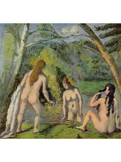Постер DRABS A3 Сезанн, Поль, Три купальщицы