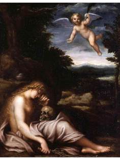Постер DRABS A2 Агостино Карраччи, The Penitent Magdalen