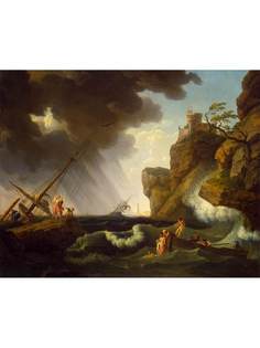 Постер DRABS A2 Верне, Клод Жозеф, Кораблекрушение