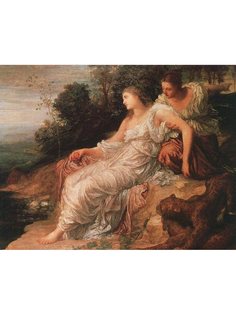 Постер DRABS A3 Джорж Фредерик Уотс, Ариадна на острове Наксос