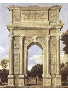 Постер DRABS A3 Доменикино, A Triumphal Arch of Allegories