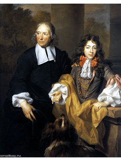 Постер DRABS A3 Ларжильер, Никола , Наставник и ученик