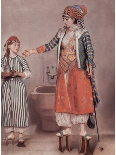 Постер DRABS A2 Лиотар, Жан-Этьен, Знатная турчанка со служанкой