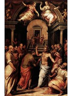 Постер DRABS A3 Джорджо Вазари, Incredulity of St Thomas
