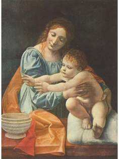 Постер DRABS A2 Джованни Антонио Больтраффио, Мария с Младенцем