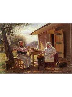 Постер DRABS A3 Маковский Владимир Егорович, Варка варенья