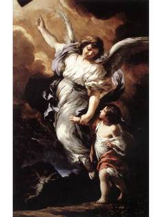 Постер DRABS A3 Пьетро да Кортона, The Guardian Angel