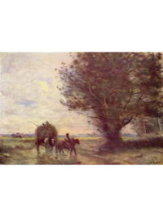 Постер DRABS A2 Коро, Камиль, Воз сена