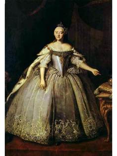 Постер DRABS A2 Вишняков Иван Яковлевич, Портрет Елизаветы Петровны