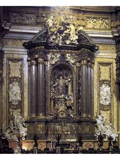 Постер DRABS A2 Андреа дель Поццо, Altar of St Ignatius Loyola