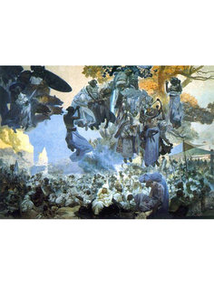 Постер DRABS A2 Альфонс Муха 1860 1939 , Праздник Свентовита