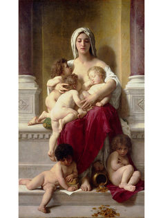 Постер DRABS A3 Вильям-Адольф Бугеро, Милосердие