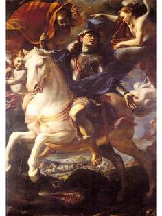 Постер DRABS A2 Маттиа Прети, St. George on Horseback