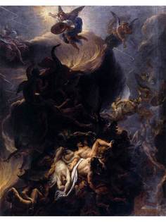 Постер DRABS A3 Лебрен, Шарль, The Fall of the Rebel Angels