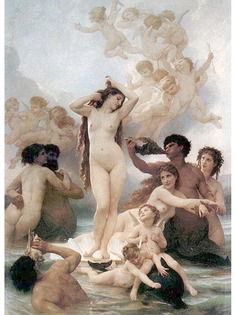 Постер DRABS A3 Бугеро, Адольф Вильям, The Birth of Venus рождение Венеры