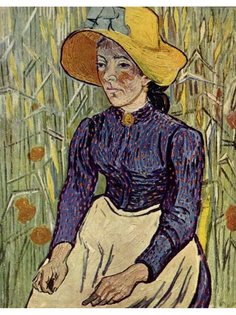 Постер DRABS A3 Винсент ван Гог, Портрет крестьянки