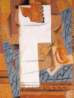 Постер DRABS А2 Пабло Пикассо - Композиция с гроздью винограда и разрезанной грушей