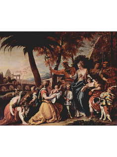 Постер DRABS A3 Себастьяно Риччи, Спасение младенца Моисея