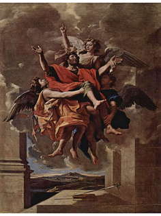 Постер DRABS A2 Никола Пуссен, Экстаз апостола Павла