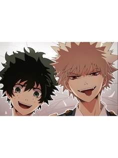 Постер DRABS A3 Аниме моя герой Кая Академия