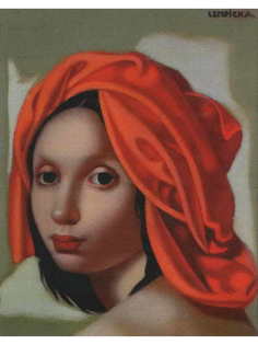 Постер DRABS A2 Лемпицка Тамара, Оранжевый тюрбан
