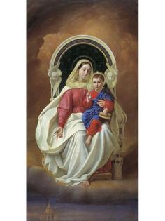Постер DRABS A3 Марков А.Т. Богоматерь с младенцем